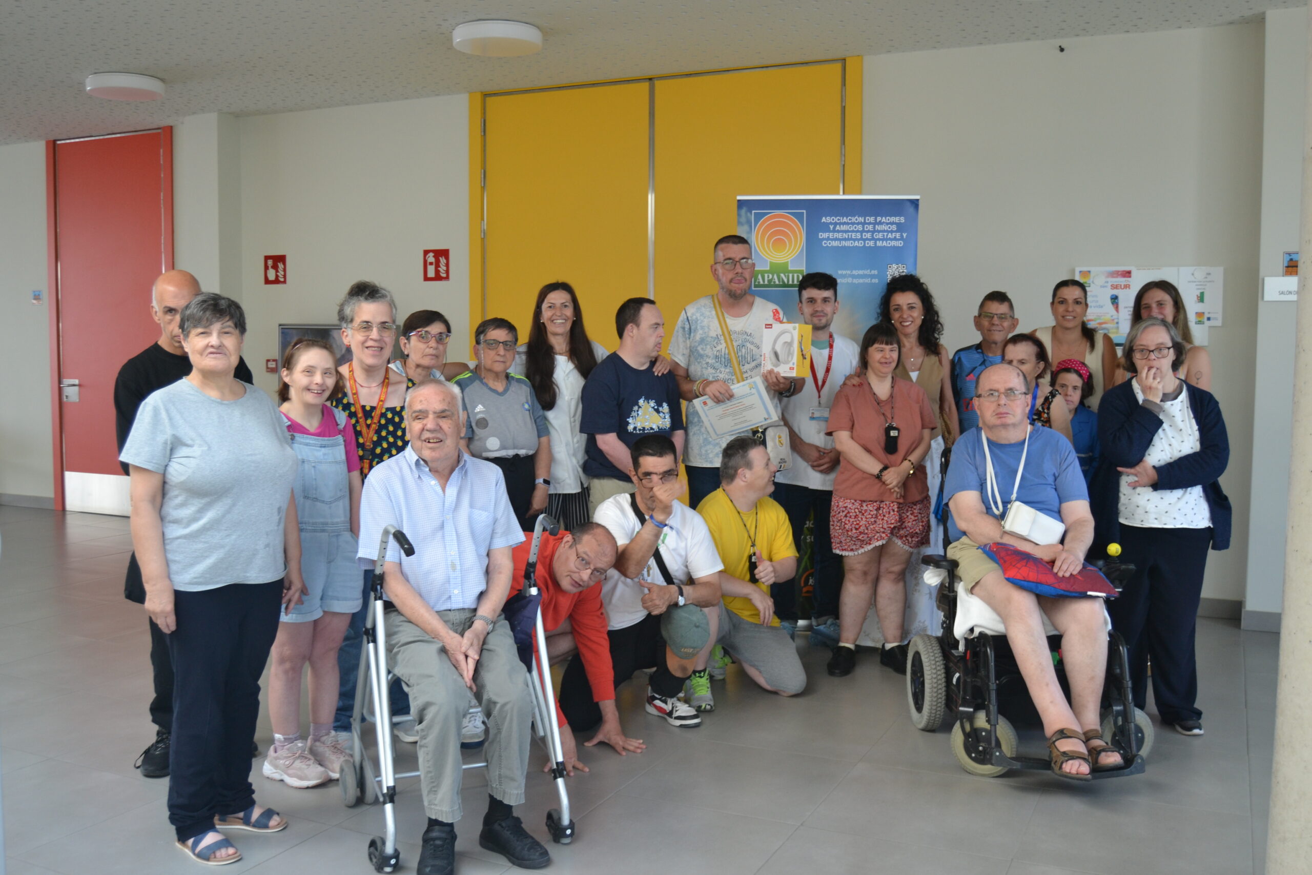 Segundo premio para un usuario de la residencia D. Juan Agudo Valtierra de APANID en el ‘I Concurso de Dibujo de Higiene de Manos’